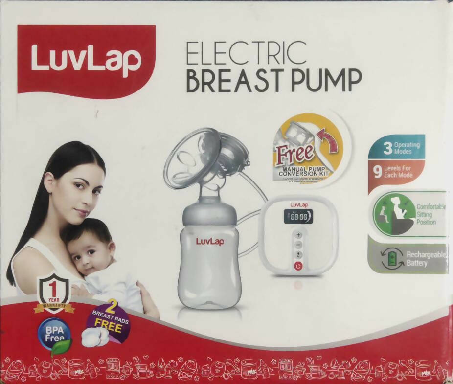 LUVLAP Electric and Manual Breast Pump