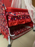 Red Cradle For Baby