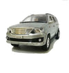 The Game Begins Pull Back Action Toyota Fortuner Miniature Toy Car (Silver)