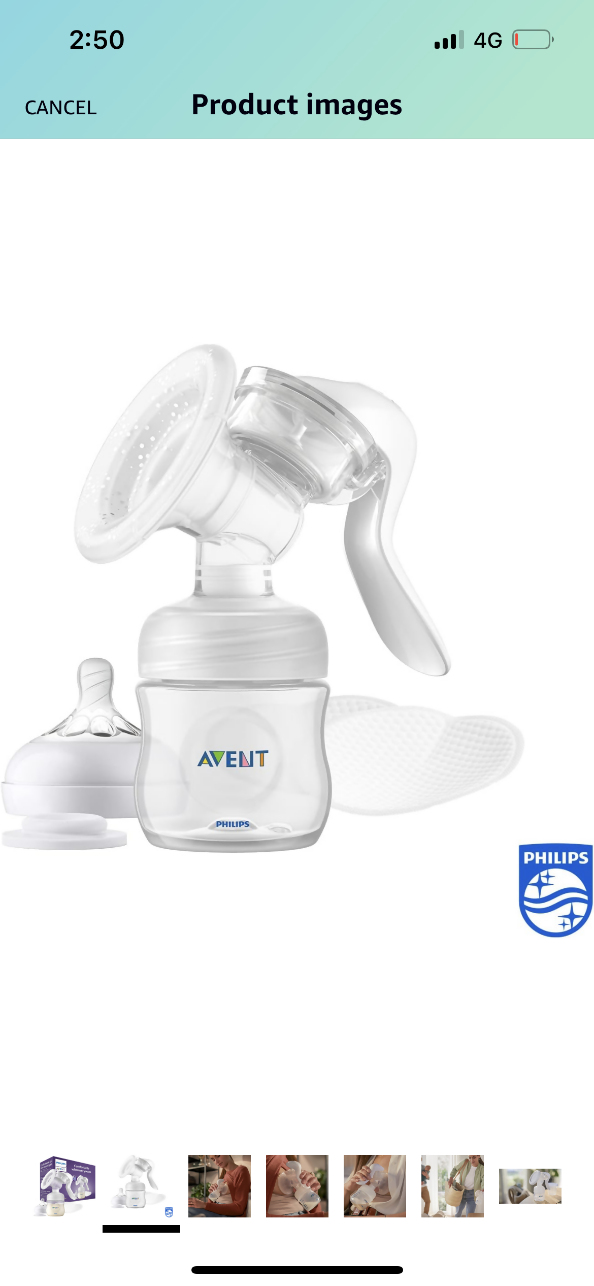 PHILIPS Avent Manual Breast Pump (Model SCF430/10) - PyaraBaby