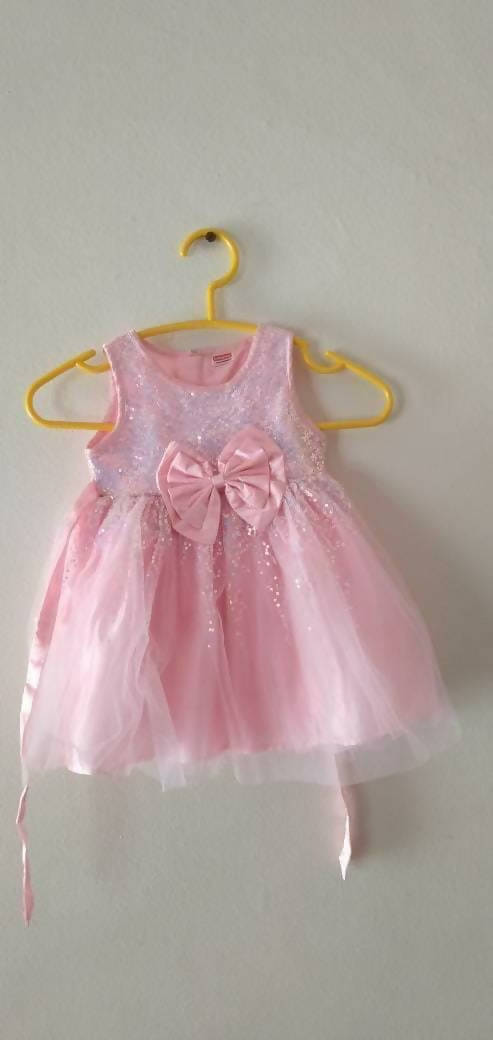 BABYHUG Frock/Dress With Booties Set For Baby Girl