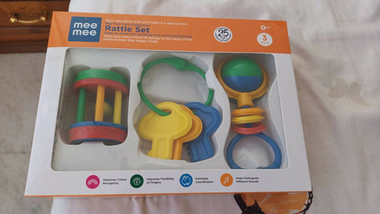 MEE MEE Rattles Set- Set of 3