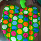 BABYHUG Mustard (rai) seed fulling pillow, fruit shape polka dot print - PyaraBaby