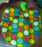 BABYHUG Mustard (rai) seed fulling pillow, fruit shape polka dot print - PyaraBaby