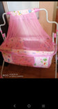 Baby crib with mosquito net - PyaraBaby