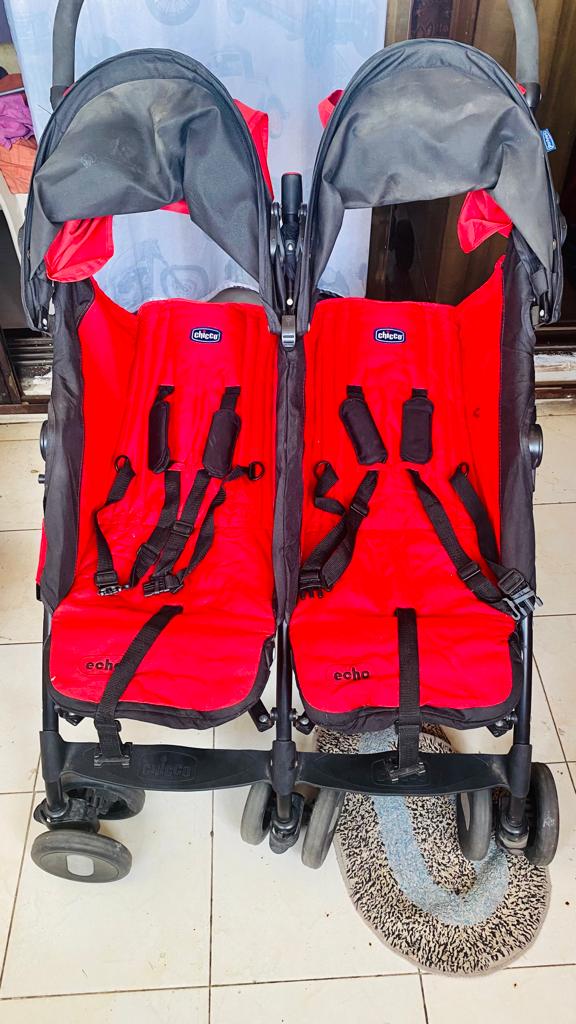 Chicco Echo Twin Stroller Echo Pram Chicco Echo Twin Stroller