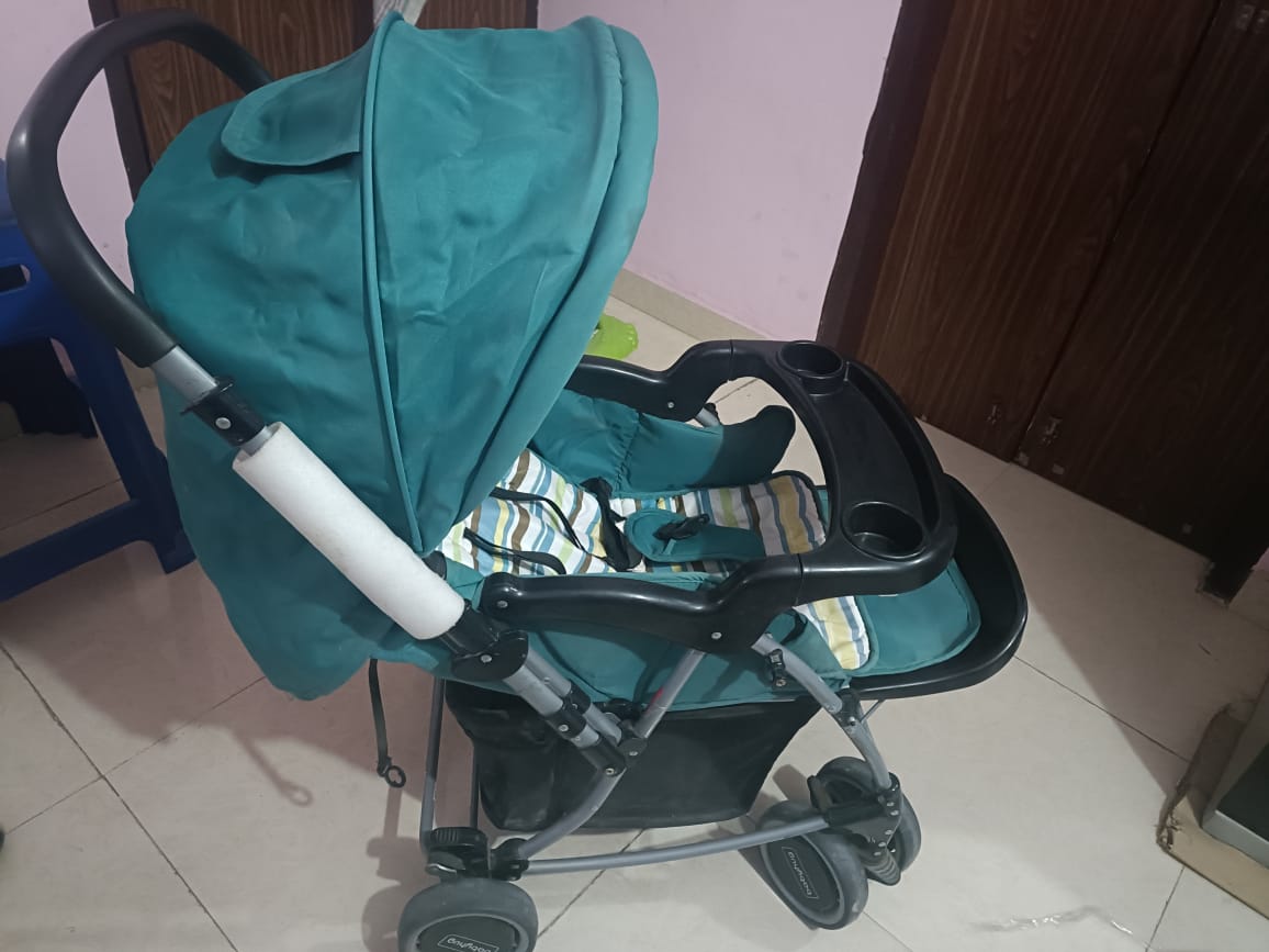 BABYHUG Two In One Rock and Roll Stroller - PyaraBaby