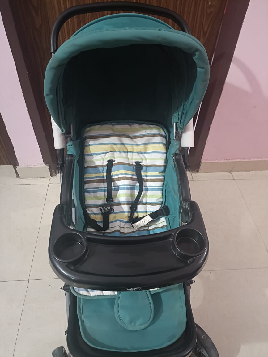 BABYHUG Two In One Rock and Roll Stroller - PyaraBaby