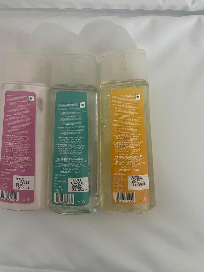 MOTHERCARE Baby Oil, Baby Shampoo, Baby Lotion, Bubble Bath and Baby Milk - PyaraBaby