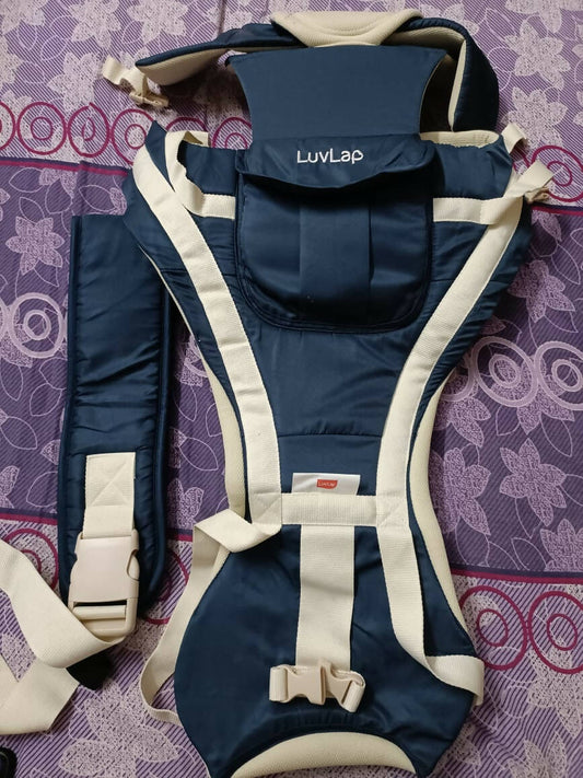 Discover comfort and versatility with the LUVLAP Elegant Baby Carrier - 4 positions for effortless bonding and exploration!
