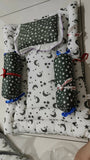 Baby Bed | Feeding Pillow | Baby Mattress |Baby Nest - Set Of 4 - PyaraBaby