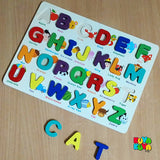 English Alphabets A-Z Educational Puzzle Board for Kids (Pack of 1) - PyaraBaby