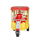 Toyz Zone Present E-Rickshaw Toy (Pull Back Action Toy) with 1 Small Car Free - PyaraBaby