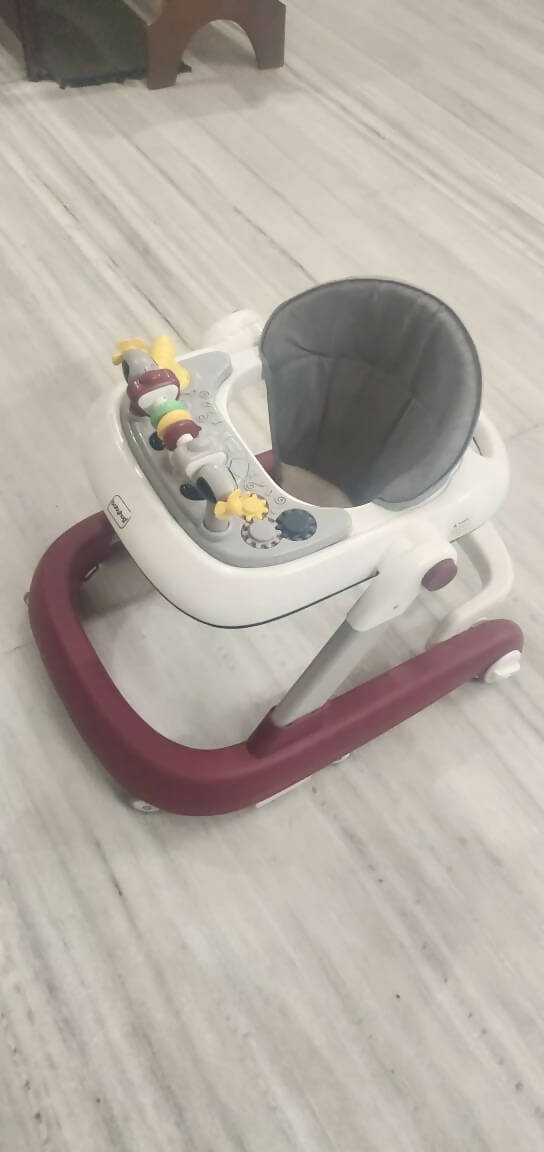 BABYHUG Laugh and Learn Multifucntional 2 In1 Baby Walker with anti-fall Protection - PyaraBaby