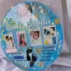 Resin Photo Frame for Home Decor Personalized Gift Customized with Your Photos & Name - PyaraBaby