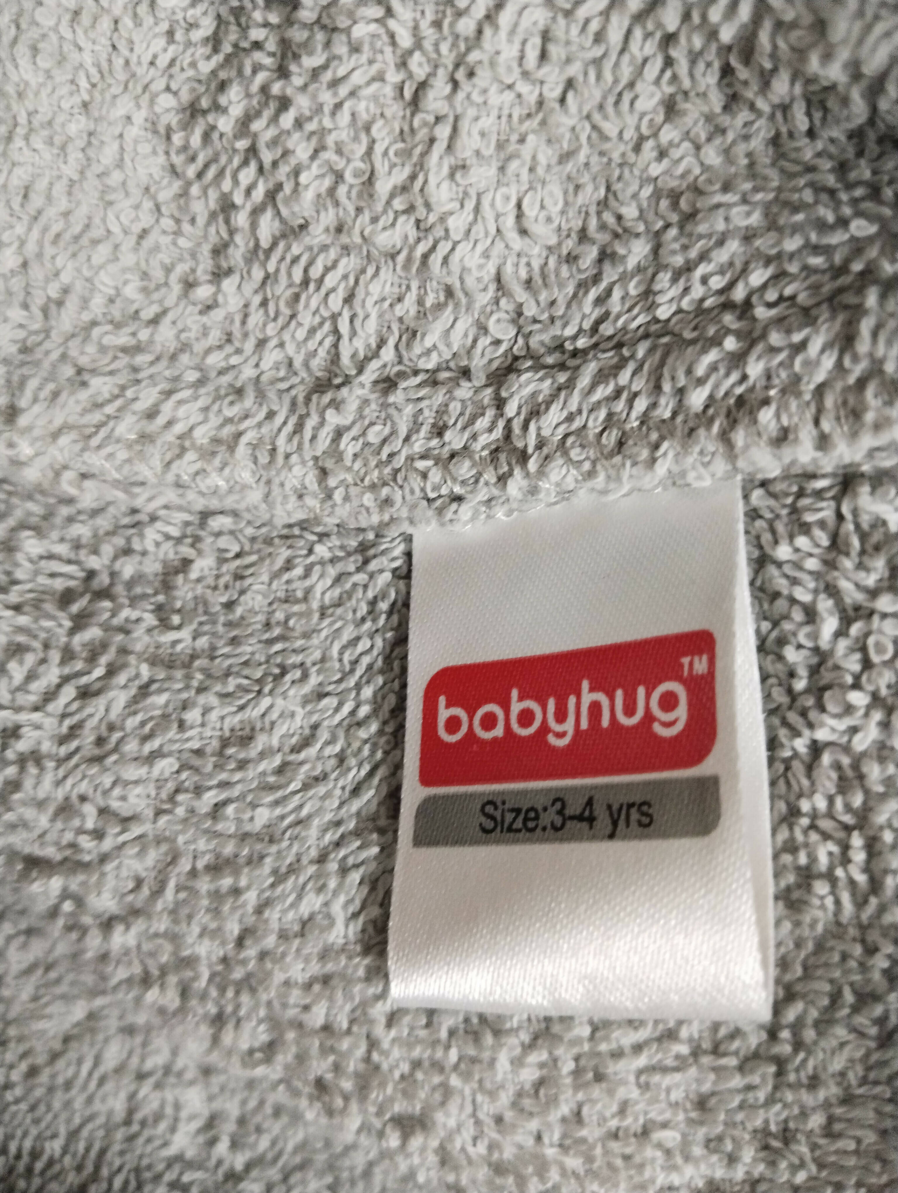 BABYHUG Bath Robe - Elephant Hooded - PyaraBaby