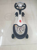 BABYHUG Baby Panda swing car with steering wheel