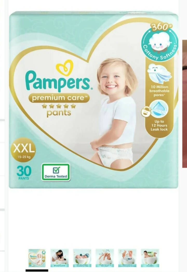 PAMPERS Diapers - XXL, 20 Pieces | 15-25 Kgs - PyaraBaby