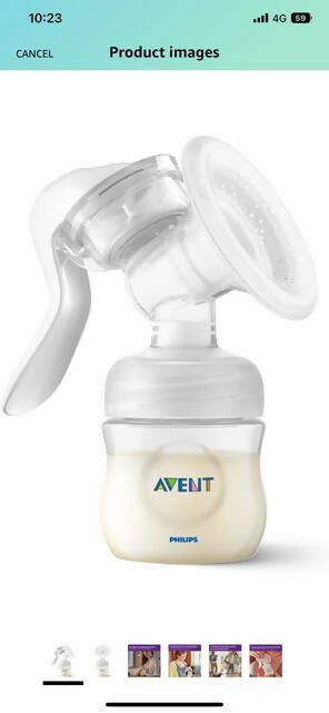 PHILIPS Avent Manual Breast Pump - PyaraBaby