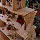 Wooden Doll House- Multi Arrangement 3 Storied Play Set - PyaraBaby