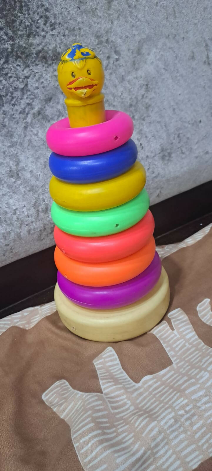 Rainbow Staking + Dancing Robot + Shape Making With Coloured Objects (Combo of 3) - PyaraBaby