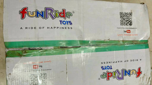 FUNRIDE Ride-On Car Toy with Handle