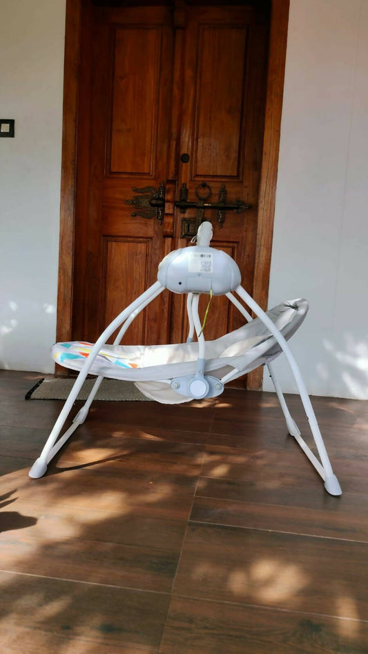 BABYHUG Galaxy Electric Swing with Remote - Grey - PyaraBaby