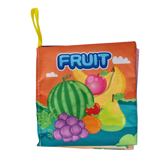 Mini Cloth Book- Fruits - PyaraBaby