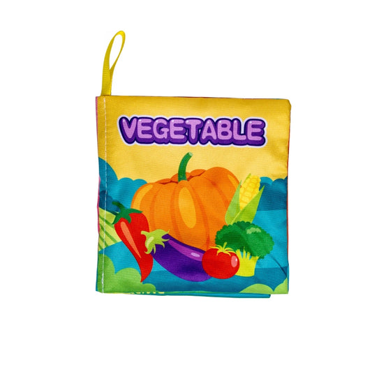 Mini Cloth Book – Vegetables - PyaraBaby