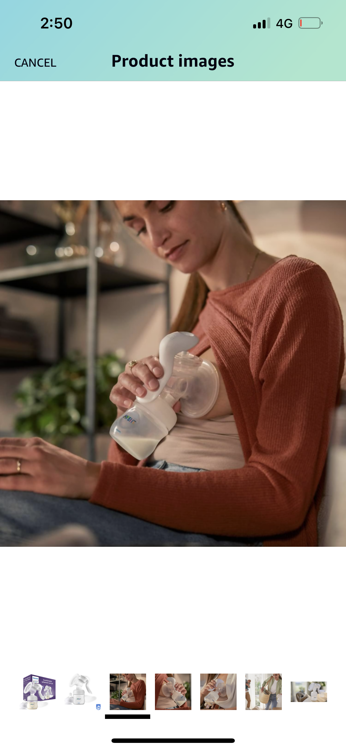 PHILIPS Avent Manual Breast Pump (Model SCF430/10) - PyaraBaby