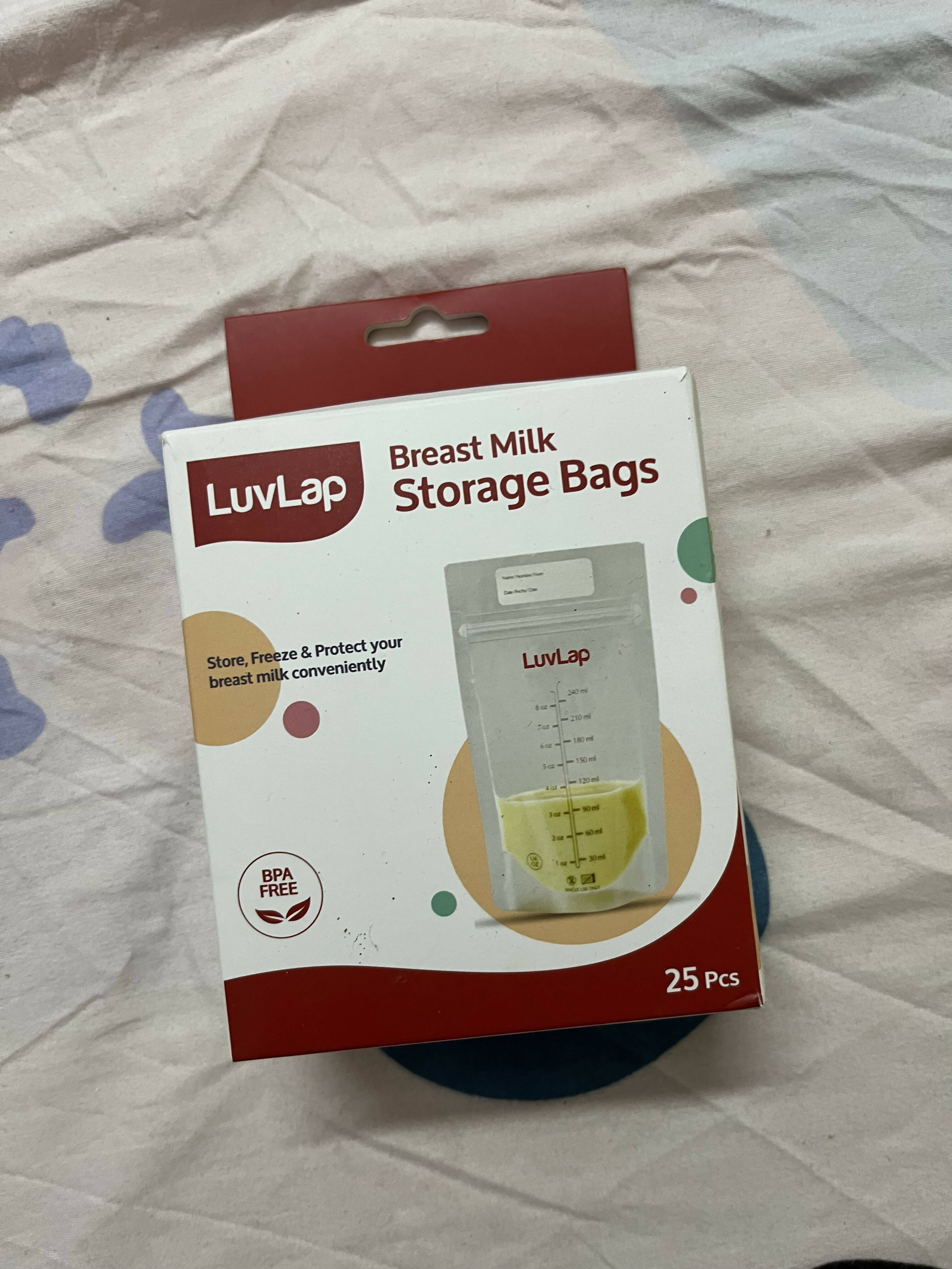 LUVLAP breast milk storage bags - PyaraBaby