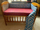 HARRY & HONEY Baby Crib/cot | Mattress from BABYHUG Cot Bumper from Firstcry - PyaraBaby