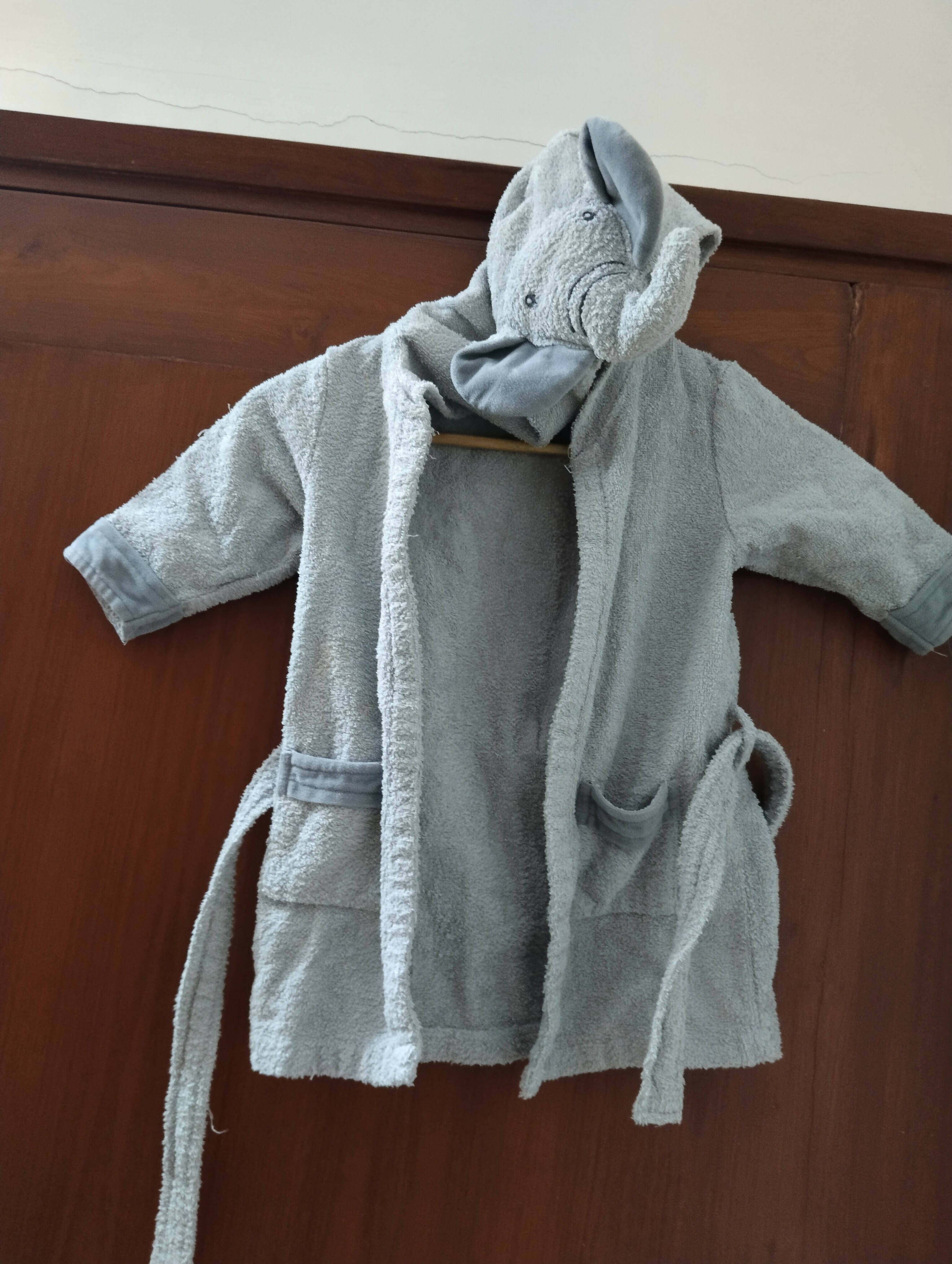 BABYHUG Bath Robe - Elephant Hooded - PyaraBaby
