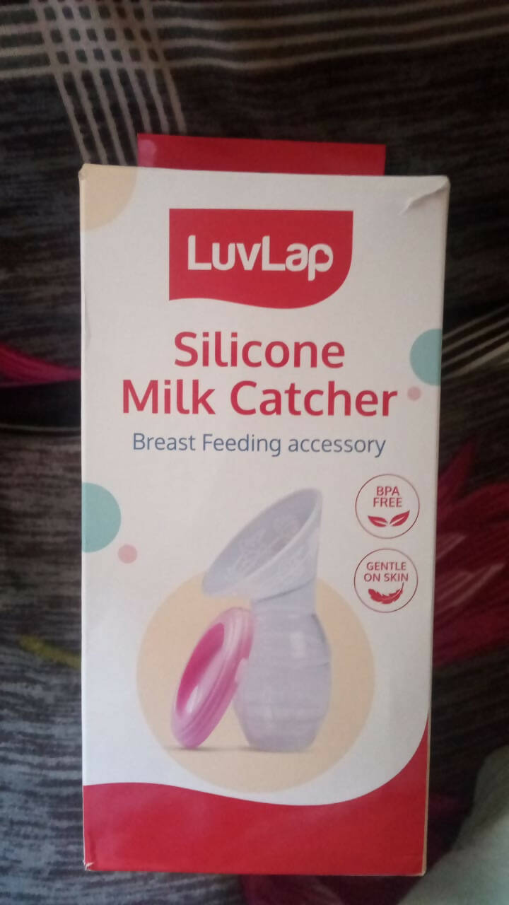 LUVLAP Silicone Milk Catcher - PyaraBaby