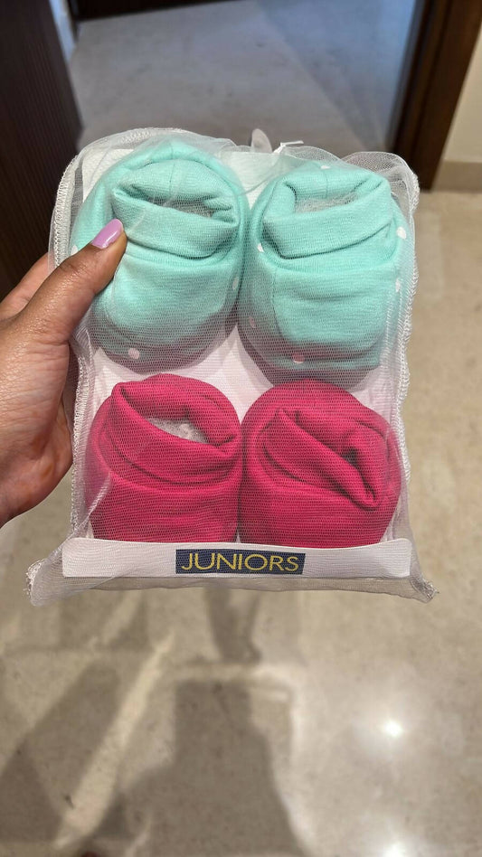 JUNIORS Booties for Baby - Set of 2