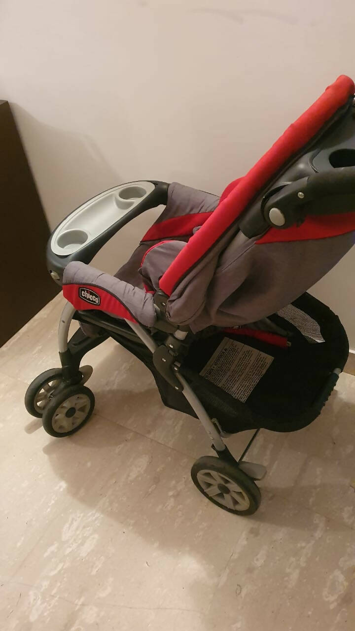 CHICCO Cortina Stroller/Pram Cum ChICCO Keyfit 30 Car Seat - PyaraBaby