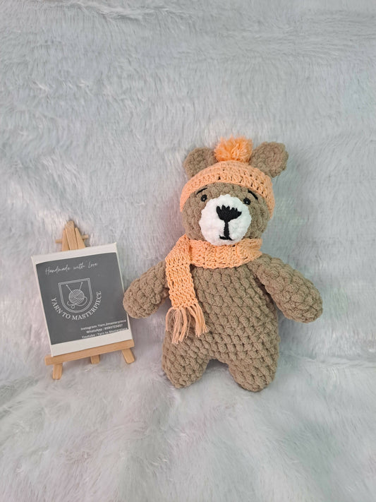 Give the gift of cuddles with the Crochet Plushie Bear—a lovable companion crafted with soft yarn and sweet details, sure to become a cherished favorite.