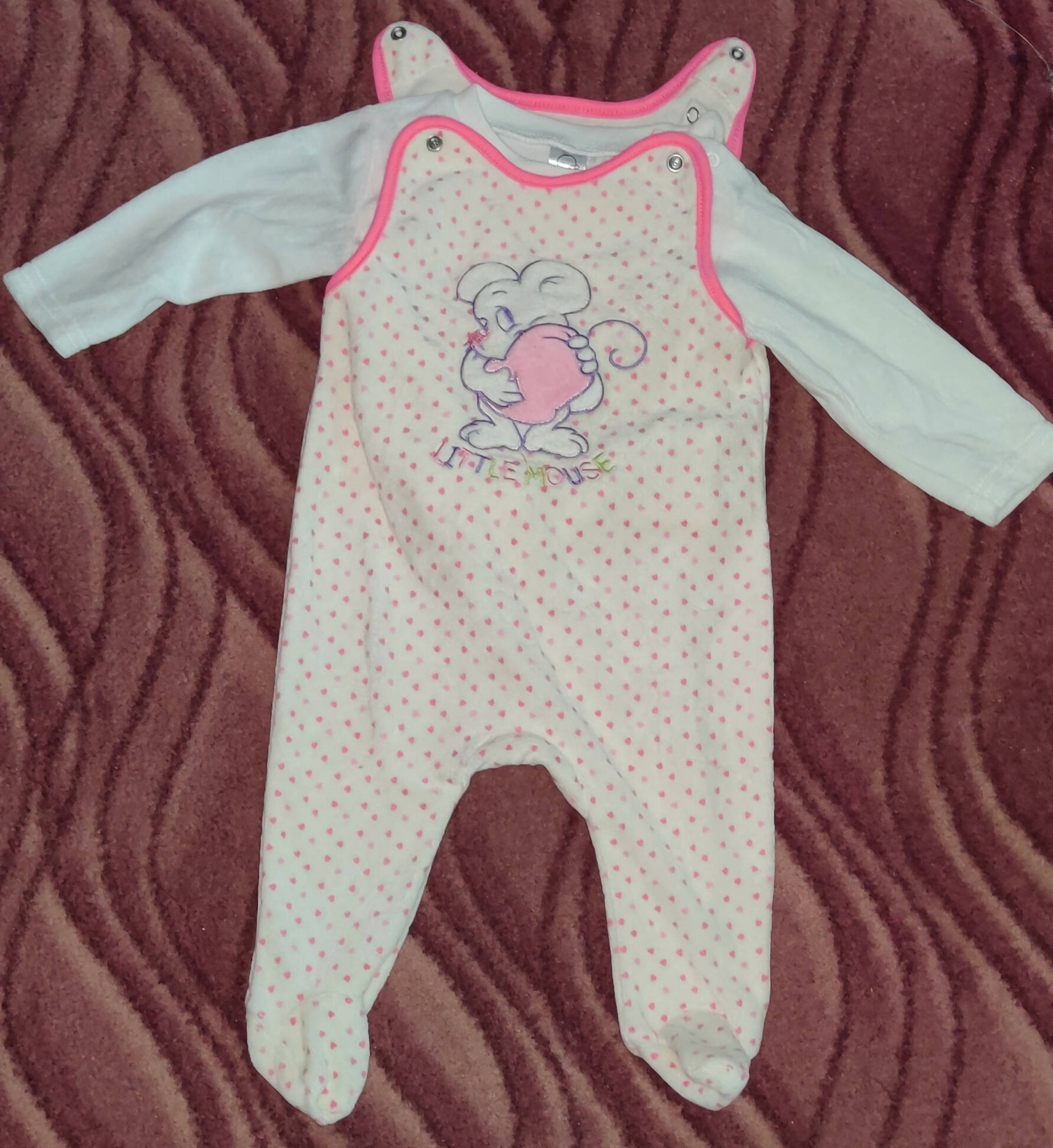 Pink Romper - New - PyaraBaby