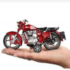 USCATALOG Attractive Pull Back Rugged Bullet Bike Toy Scale Model Motorcycle for Kids (Red,Pack of 1) - PyaraBaby