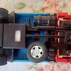 CENTY Toys Public Truck Green- Toy Truck with Tail Lid That Opens - Spare Wheel at Bottom Small Window for Rear View in Driver Cabin Pull Back Action - PyaraBaby