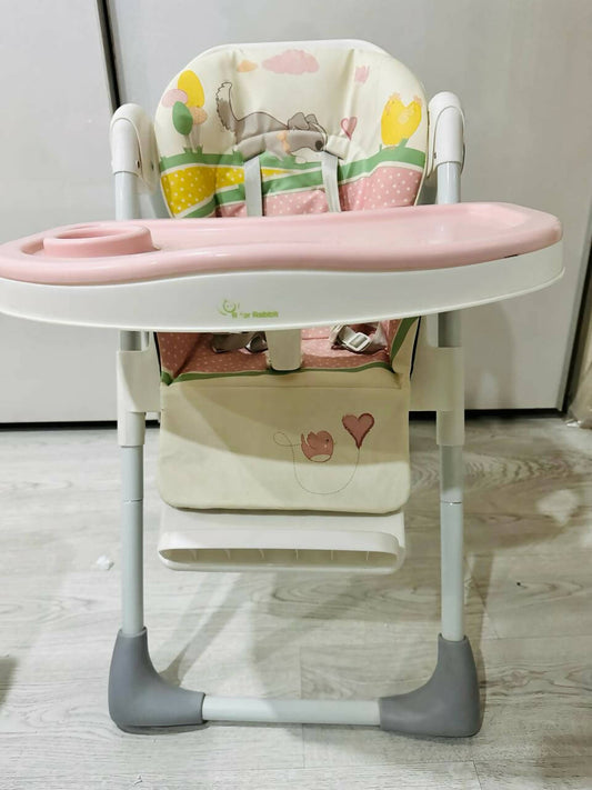 R FOR RABBIT Marshmallow Lite Baby Feeding High Chair