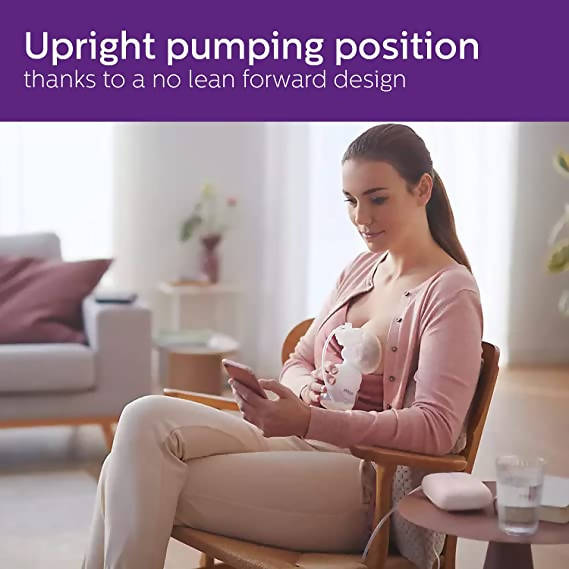 Philips Avent Comfort Single Electric Breast Pump White - PyaraBaby