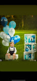 Transparent 3 Pieces One Letters Balloon Boxes without Balloons - PyaraBaby