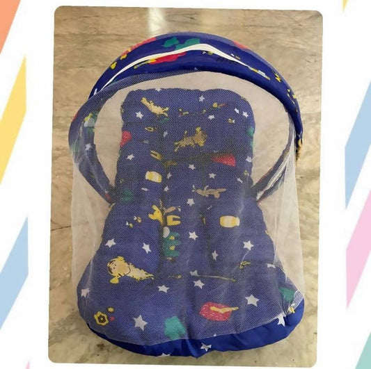 Blue Bedding Set with Mosquito Net (0-6 month baby) - PyaraBaby