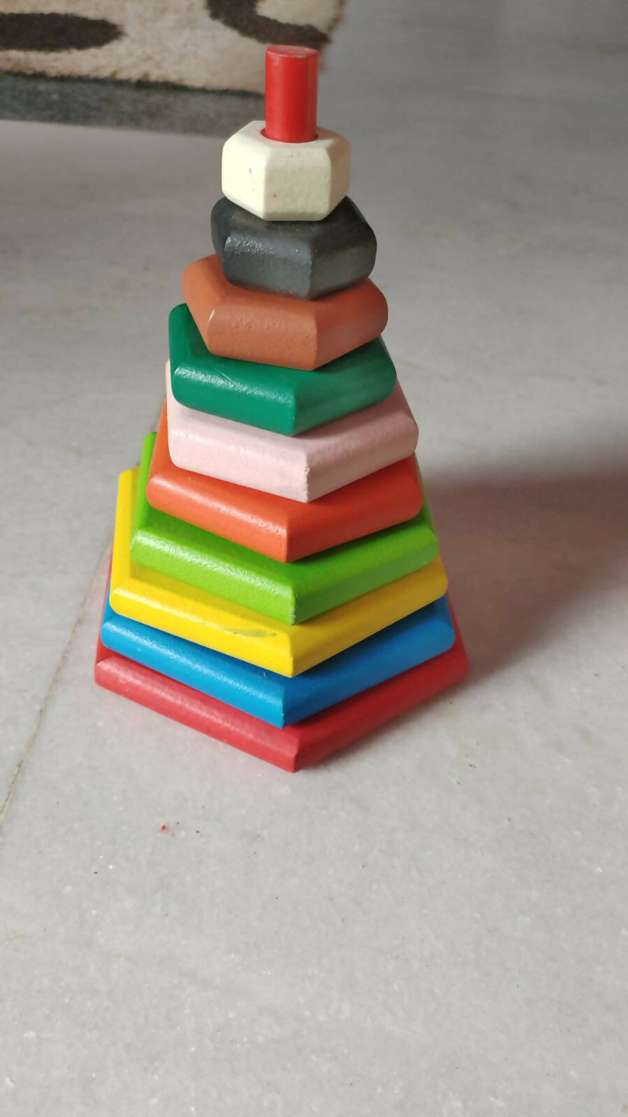 Stacking Tower Wooden Toy