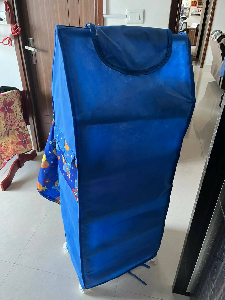 FLIPZON Multipurpose Wardrobe - Blue - PyaraBaby