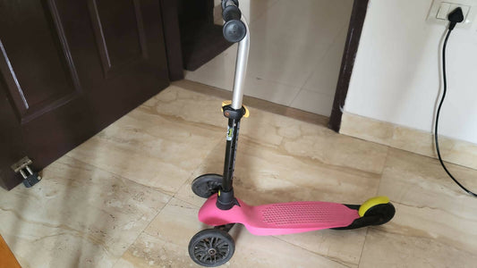 Watch your little one scoot with joy on the Decathlon Scooter for Babies - where safety meets fun for adventurous tots!