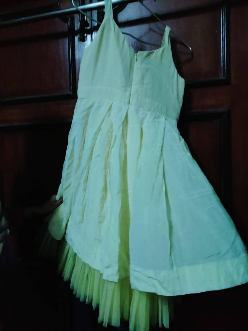 Kids sleevess Party layered Dress for Girls 7-8 years - PyaraBaby