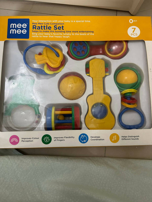 MEE MEE Rattle set - 7 Pieces