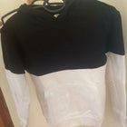 H&M Black and White Hoodie Sweatshirt - PyaraBaby